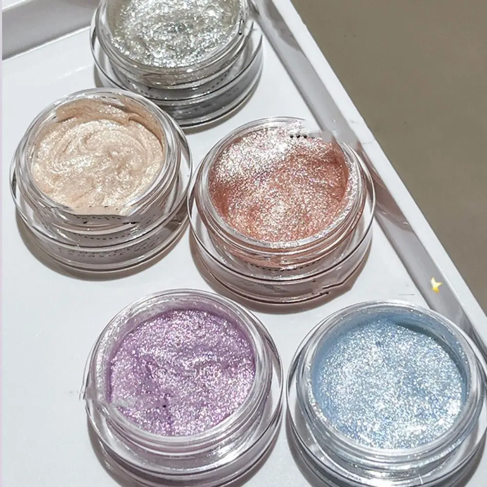 Paleta cieni do powiek z brokatem, długotrwała, rozświetlająca, w rozjaśniającym pudrze, łatwa w użyciu do makijażu oczu i fotografii.