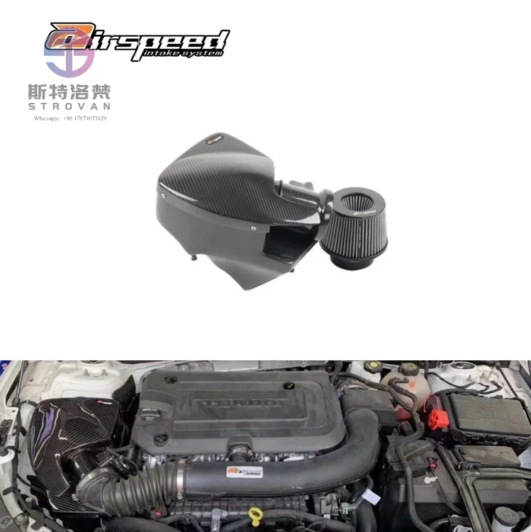

STLF Airspeed High Performance Intake System Kits Dry Carbon Fiber Cold Air Induction System Replace For Malibu XL 2.0T