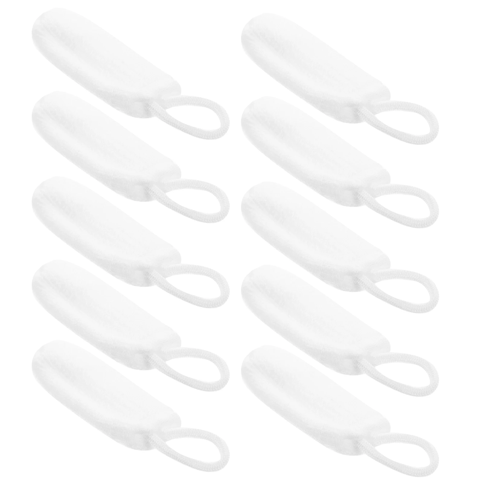 

10pcs White Pet Cleaning Finger Cots Toothbrush for Dogs Puppies Small Cats Dental Care al Hygiene Grooming Supplies