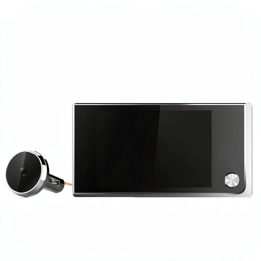 HD Electronic Door Viewer 3.5 Inch Screen Smart Camera Security Monitor System Visual Intercom Device For Family Safety