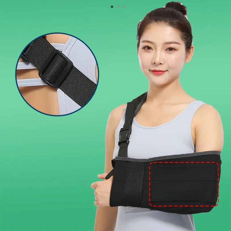 Shoulder Neck Wrist Arm Sling Protective Support Fixed Strap Enhanced Joint Breathable Arm Ventilation Fracture Care Support