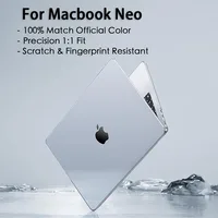 Funda para portátil MacBook Neo de 13 pulgadas 2026 (modelo A3404), funda rígida para portátil 100% compatible con el color oficial