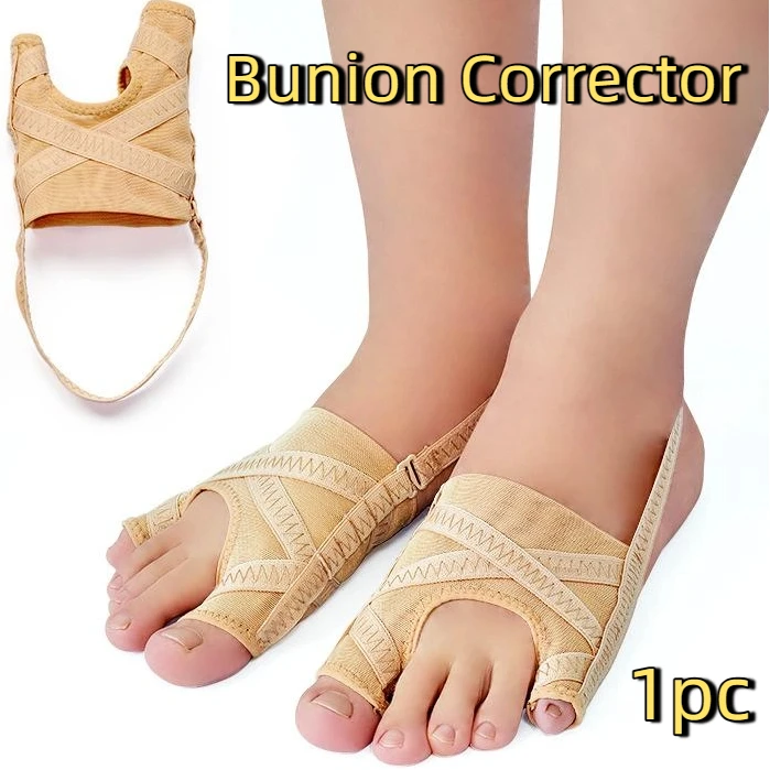 

Fabric Bunion Corrector Breathable Adjustable Hallux Valgus Sleeve Spacer Separator Toe Corrector Sports Bunion Socks Running