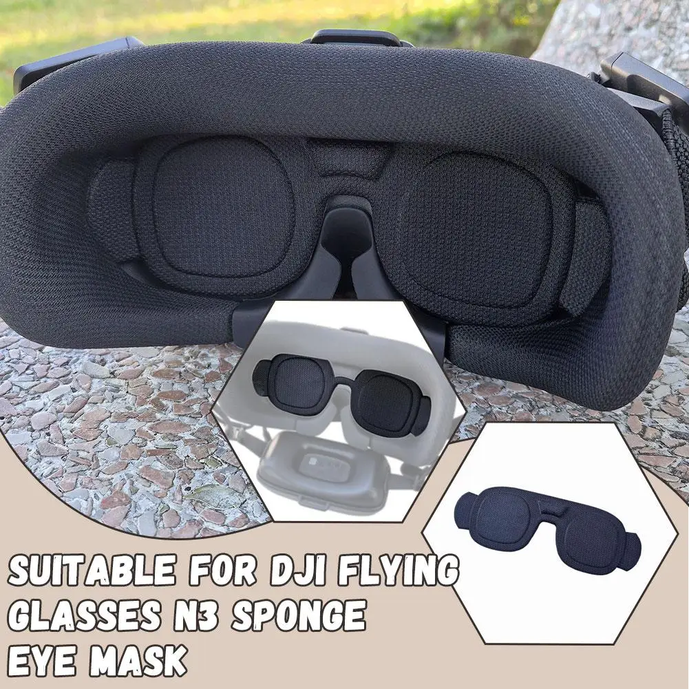 Osłona na oczy do DJI Neo Goggles N3, maska ochronna na soczewki, nakładka przeciwsłoneczna na okulary do Goggles N3, akcesoria do drona P5H1