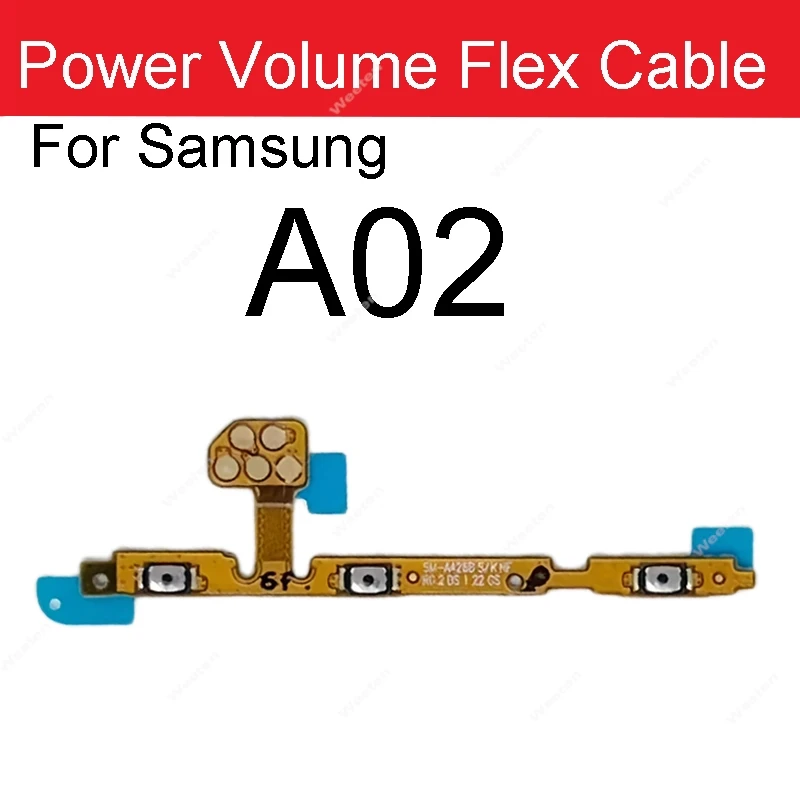Power Volume Flex Cable For Samsung A21 A31 A41 A51 A71 A21s A01 A01 Core A02 A02s A03 Core A03s A04 A04e A04s image 3