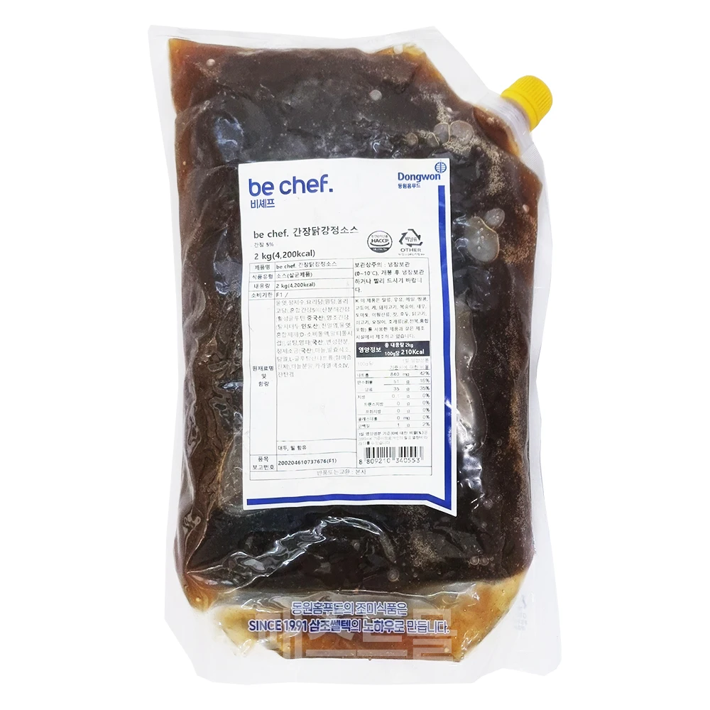 동원 비셰프 간장닭강정소스 2kg 