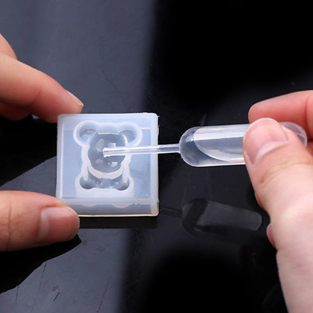 

150pcs Jam Injection Dropper Liquid Dispenser Plastic Dropper for Ice Cream Jam Transfer Kitchen Tools Heart Shaped