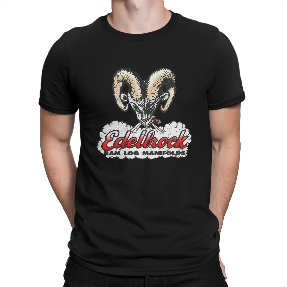 Edelbrock Special TShirt EDELBROCK PRO DRAG RACING Casual T Shirt Newest Stuff For Adult