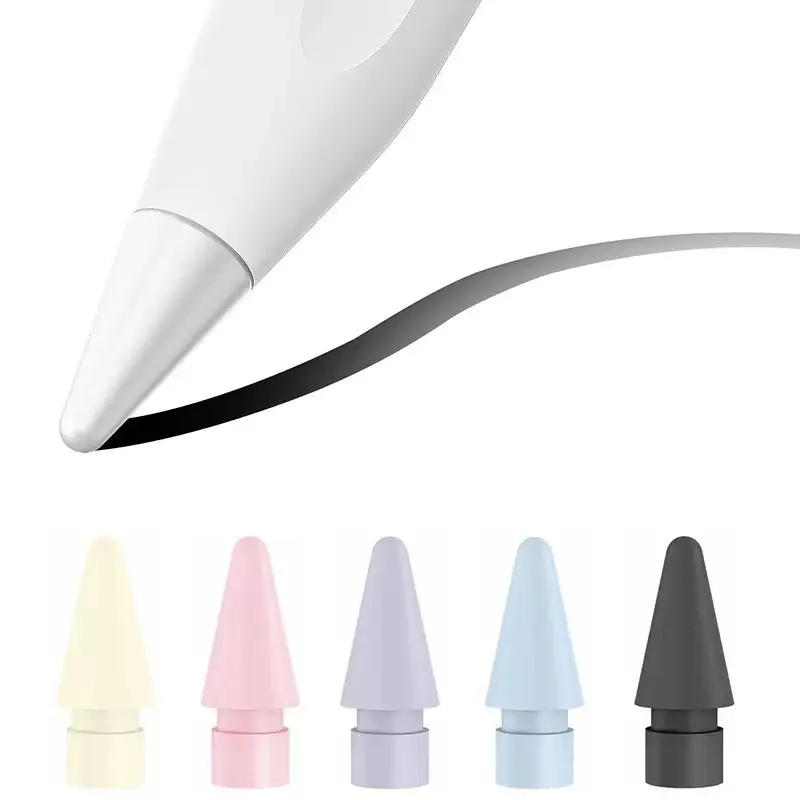 

2H Wear-resistant Nibs for Apple Pencil 1st/2nd/USB-C/Pro Nib Replacements Tip for IPad Pro Pencil 1/2 Stylus Precision Fine Nib
