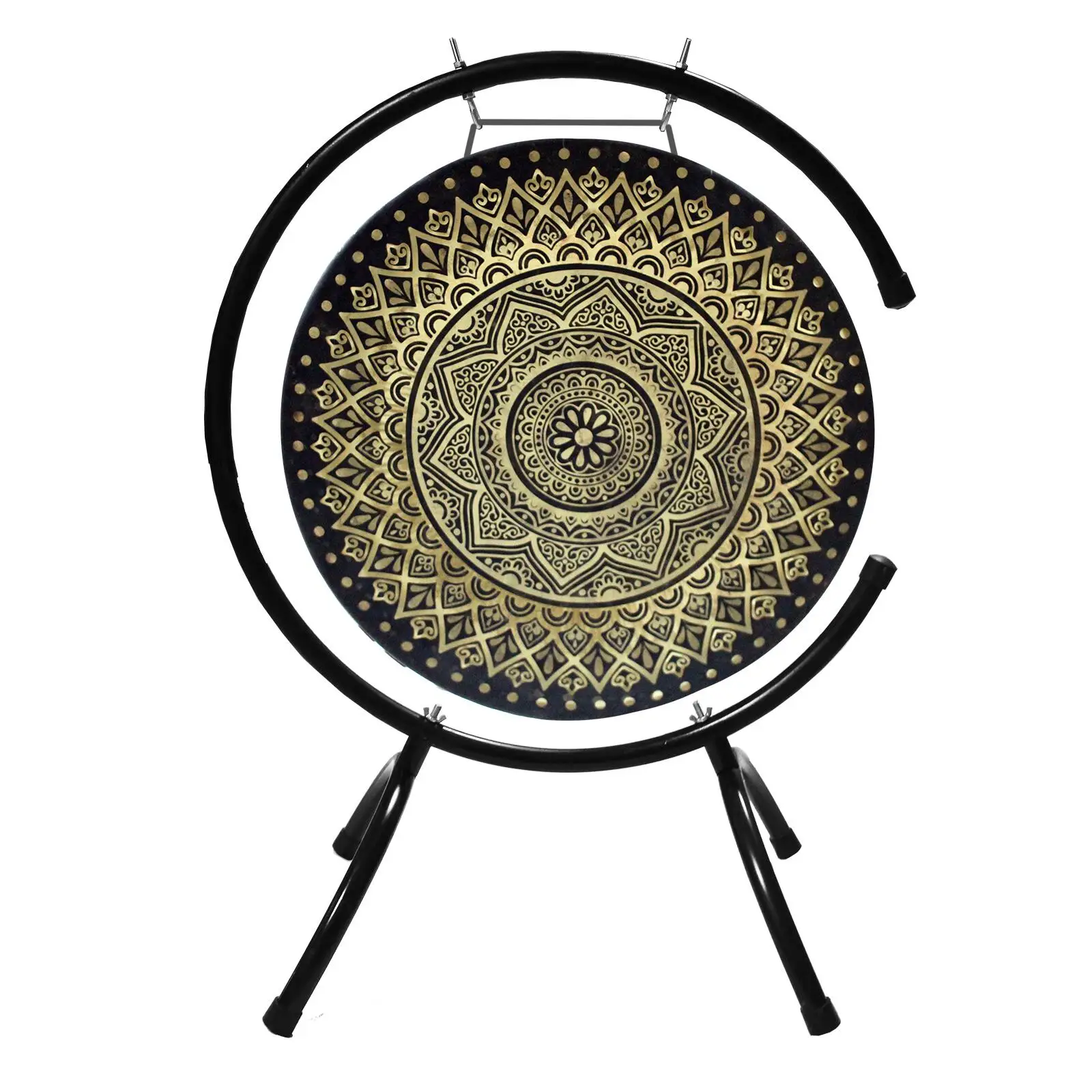 Sound Healing Gong Set- 40/50/60/70cm Chau Gong with Stand Deep Vibration and Long Sustain for Yoga and Meditation Handmade