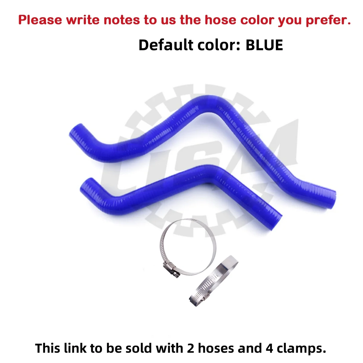 

2PCS 3PLY Silicone Radiator Hose Kit For 2000-2005 Mitsubishi Eclipse /Stratus GTS 3.0L V6 6G72 Silicone Tube 2001 2002 2003 04