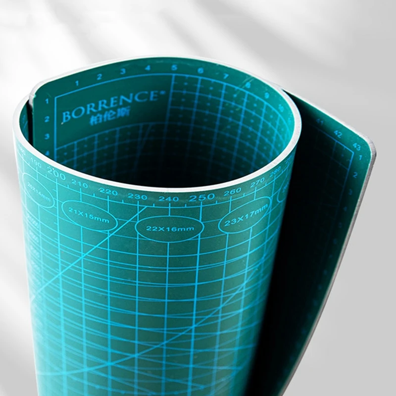 PP Cutting Mat Workbench Patchwork Cut Pad Sewing Manual DIY Knife Engraving Leather Cutter Board Single Side Underlay