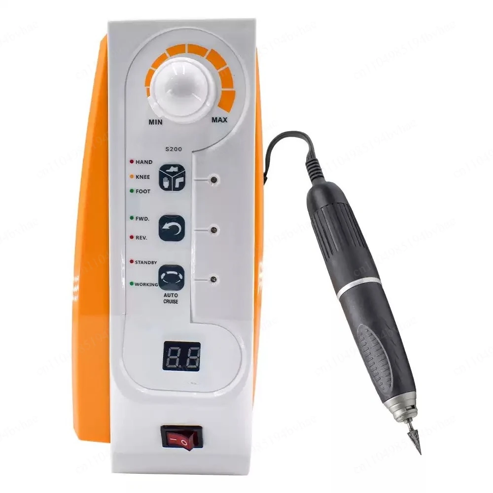 High speed brushless micro motor polishing and grinding machine 60000RPM micro motor laboratory handheld control