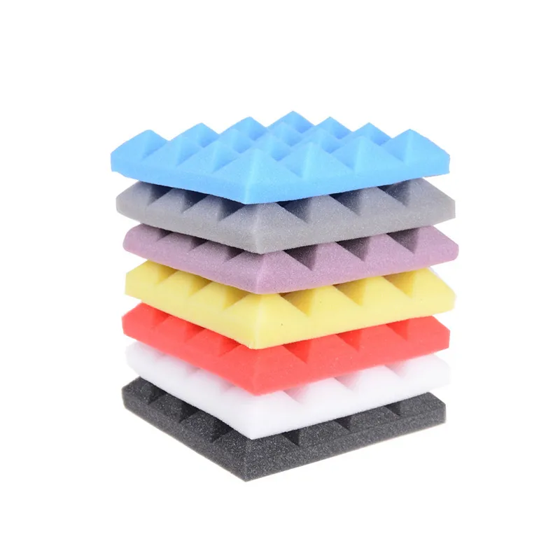 25*25*5cm Soundproofing Foam Studio Acoustic Sound Treatment Absorption Wedge