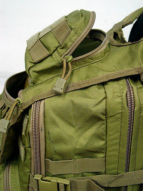 Mochila táctica de caza de 40L X7, paquete multifuncional 800D Oxford, impermeable, para hombres y mujeres, bolsa para montar al aire libre