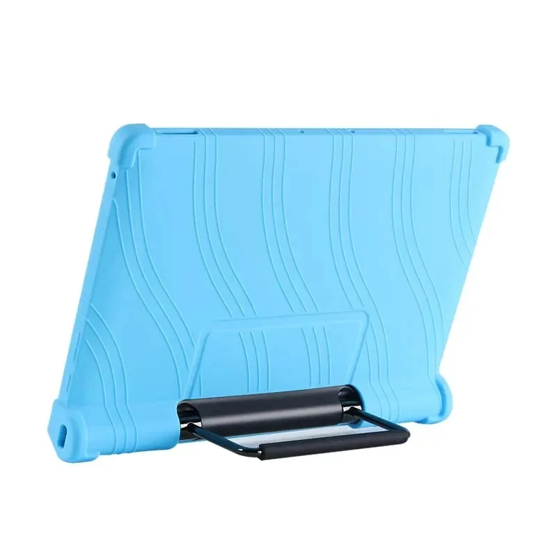 4 engrossar cantos capa de silicone à prova de choque para lenovo yoga tab 13 caso crianças YT-K606F capa protetora para yoga pad pro 2021 13"