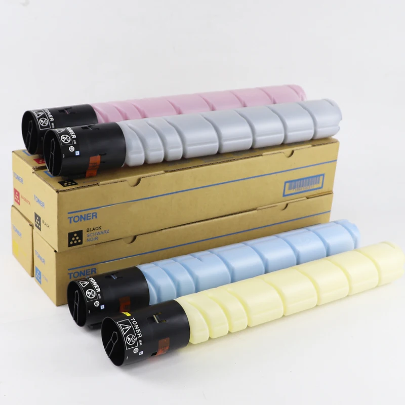 1PC TN324 TN-324Y TN-324K TN-324M TN-324C Toner Cartridge Compatible for Konica Minolta Bizhub C258 C308 C368 258 308 368 Copier