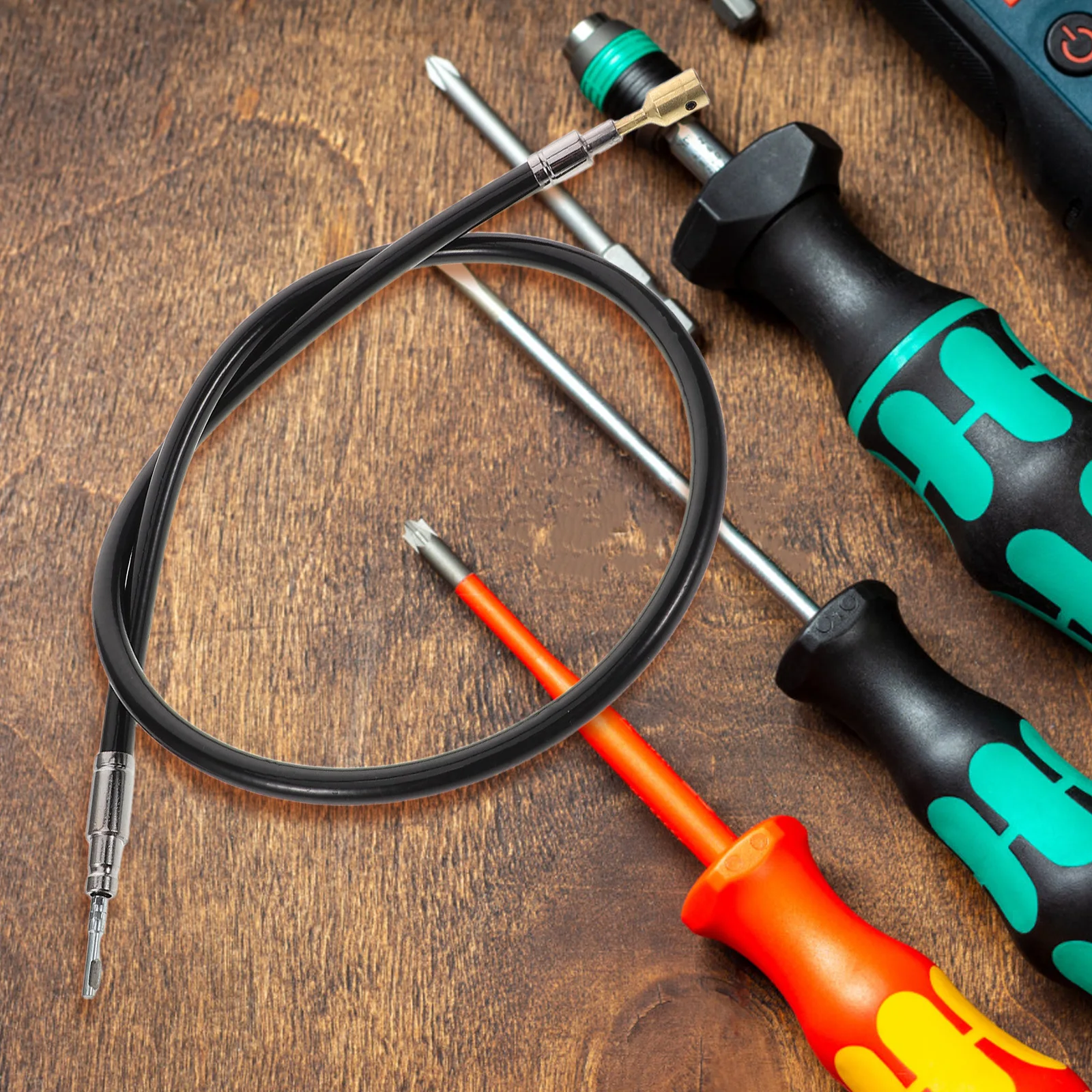 Accessories Flexible Mill Extension Electric Tool Shaft Cord Replacement Steel Wire Rubber Hose