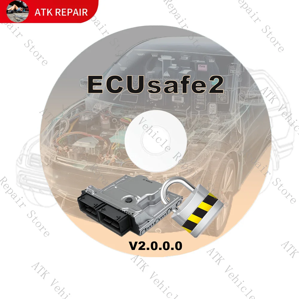 2024 ECUSafe 2.0 OBD externalequipment Diagnostic Car Write a new program ECU For Au-di For V-w For Sko-da Supports English new