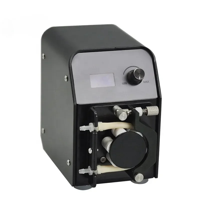 

FX-STP 24V Aquarium Lactic Acid Dosing Pump Aluminium Sulfate Transfer Adjustable Peristaltic Pump for Calcium Reactor