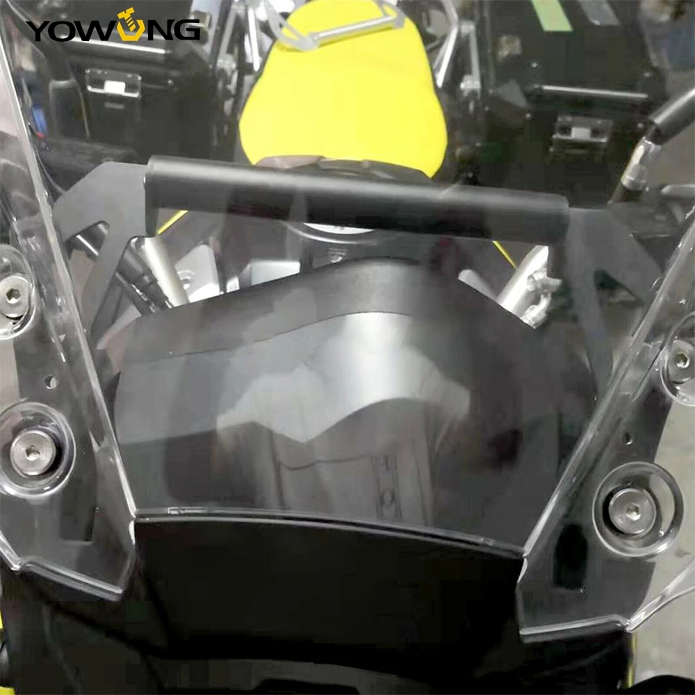 

Vstrom DL650 DL1000 Phone Mount Bracket For Suzuki V-Strom 1000 650 DL 650 Navigation Windshield GPS Phone Holder Aluminum