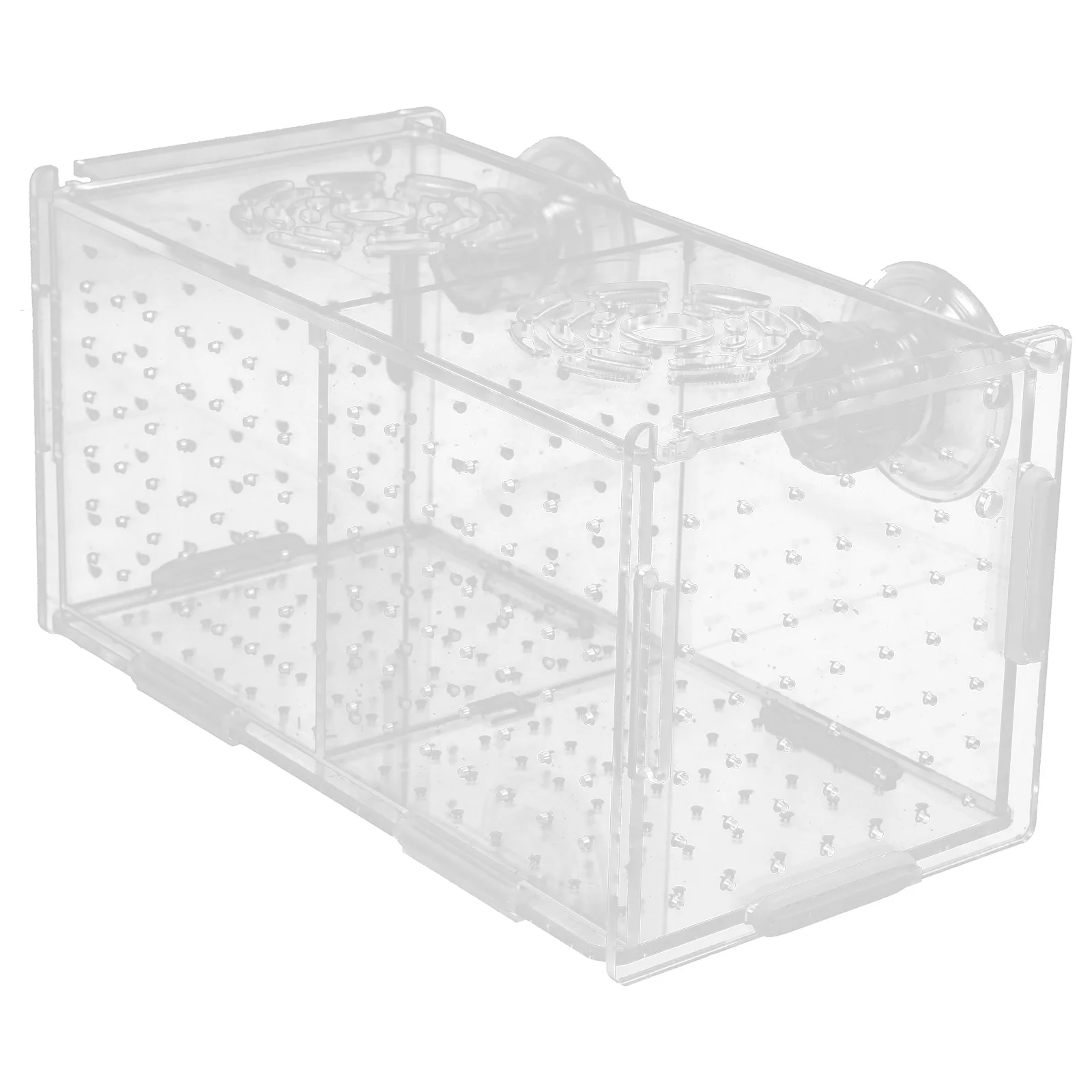 

Fish Tank Isolation Box Acrylic Hatchery for Betta Guppy Juvenile Fish Viviparous Aquarium Incubator