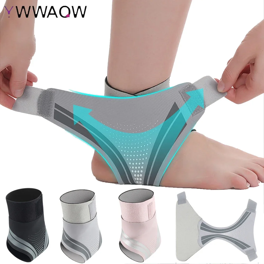 

1PCS Adjustable Ankle Brace for Men - Breathable & Elastic Ankle Wraps Support Sleeve for Sports Protect, Arthritis, Recovery