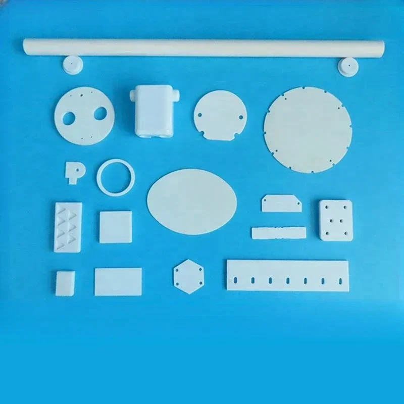 1PCS 0.6mm Alumina Ceramic Substrate, High Temp Insulation Heat Sink Plate for Power Electronics, Custom Size