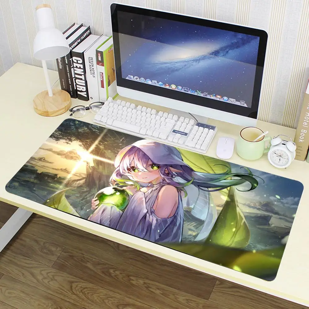Genshin Impact Nahida Luxury Mouse Pad Large Anime Desk Mat Luxury Desktop Cartoon Gaming Gamer Keyboard Office Computer Cushion