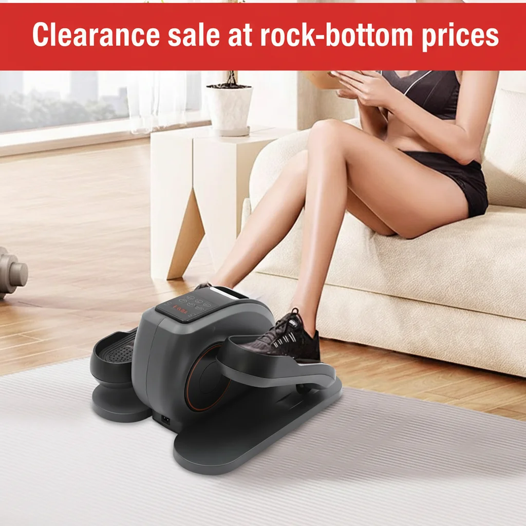 Quiet Electric Under Desk Elliptical Trainer