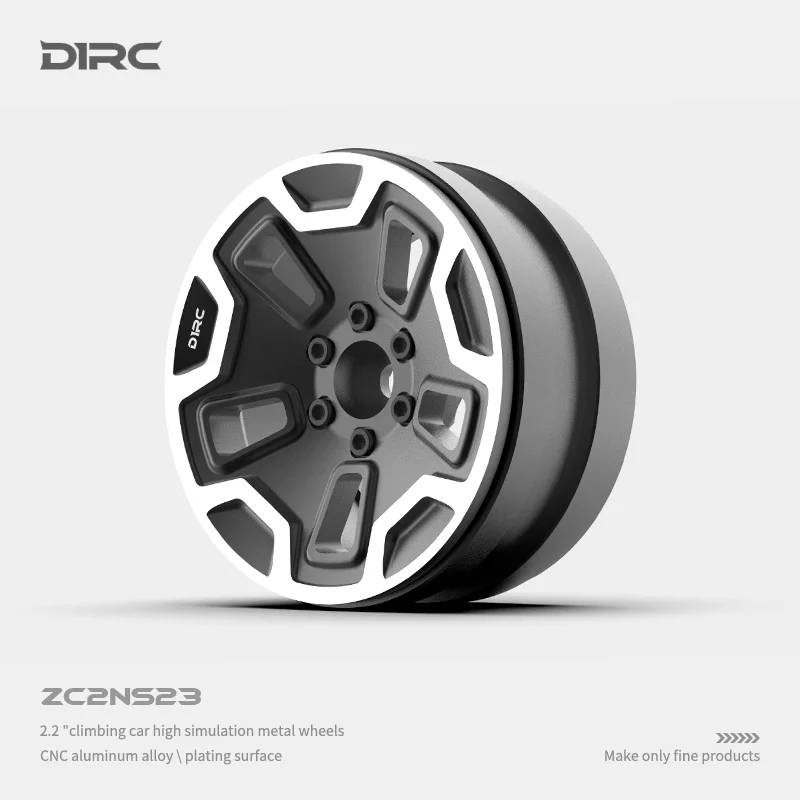 

D1RC Rubicon 2.2 Inch Metal Climbing Car Simulation Wheel Hub TRX4 Scx10 Third Generation (ZC2NS23)