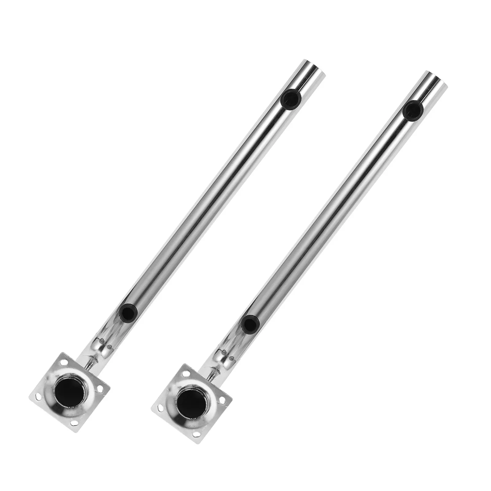 2Pcs Stainless Steel Infrared Beam Mount Bracket Stable L-Shaped Outdoor Wireless Bridge Pole for Camera Wall Security