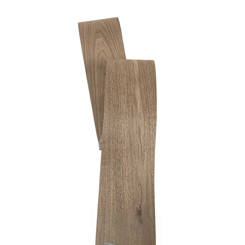 Natural Black Walnut Grain Veneer, 0.3mm Thick, Size 250x18cm, Suitable For Gift Box And Marquetry.(Backing Non-woven Fabric)