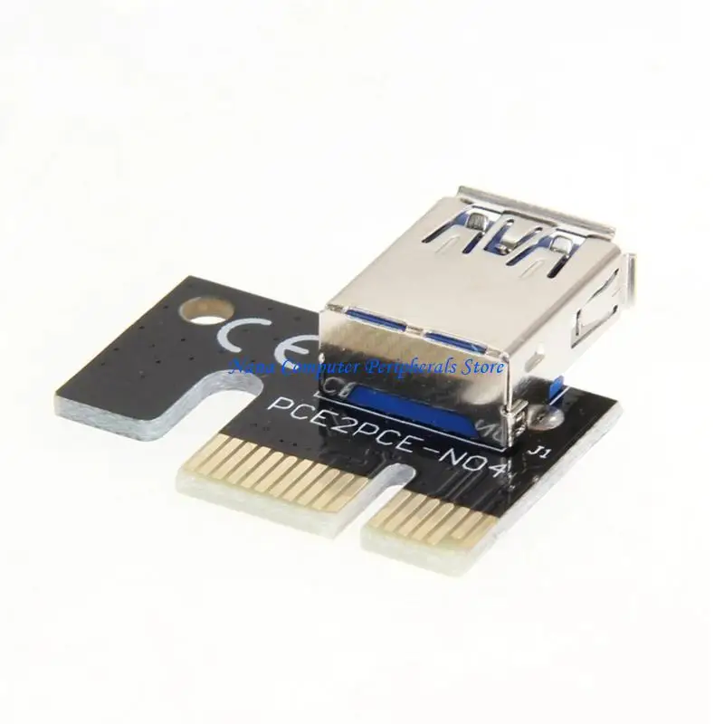 F68C PCIE Riser PCI لـ Express إلى X16 Card Card USB3.0 PCI-E