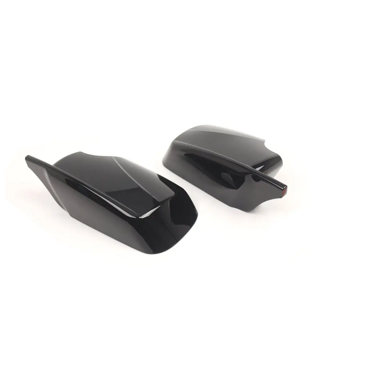 #08D (Glossy Black)Rear View Mirror Cover Side Wing Mirror Cap for BMW Gloss Black,Automotive Parts & Accessories
