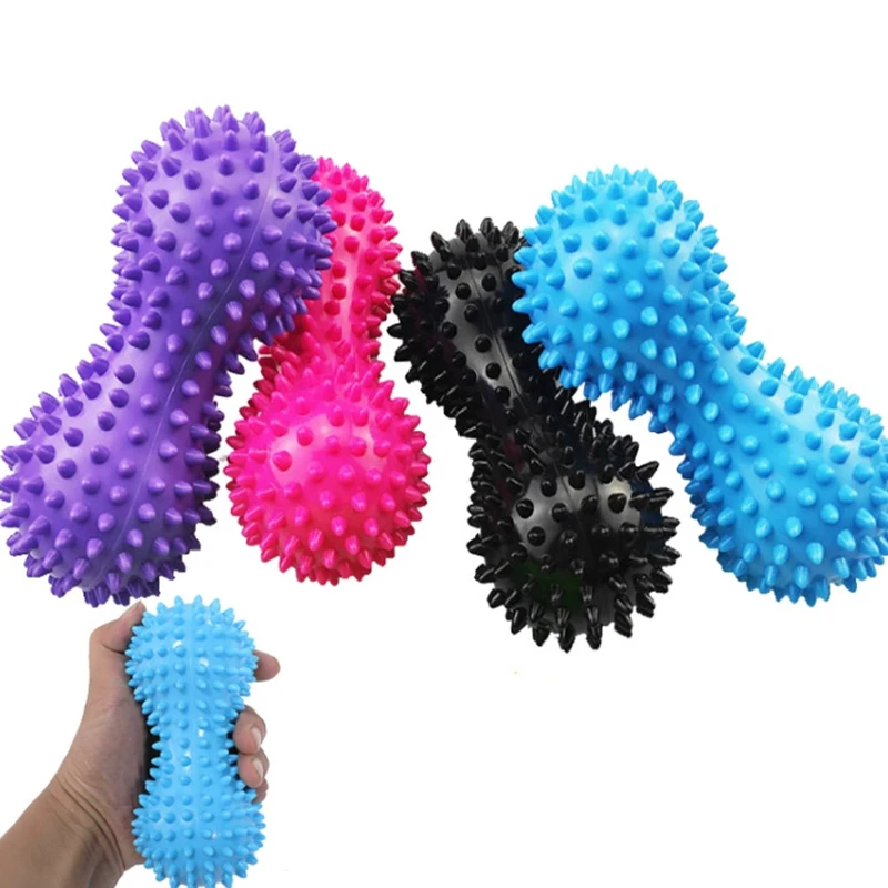 New Peanut Massage Spiky Ball Training Muscle Pain Stress Foot Massager Relaxation Myofascial Balls For Plantar Massage Tools