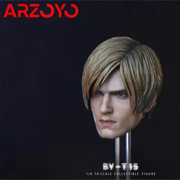 BY-ART BY-T15 Model głowy oficera policyjnego w skali 1/6, pasuje do figurek akcji 12-calowych, lalki, zabawki