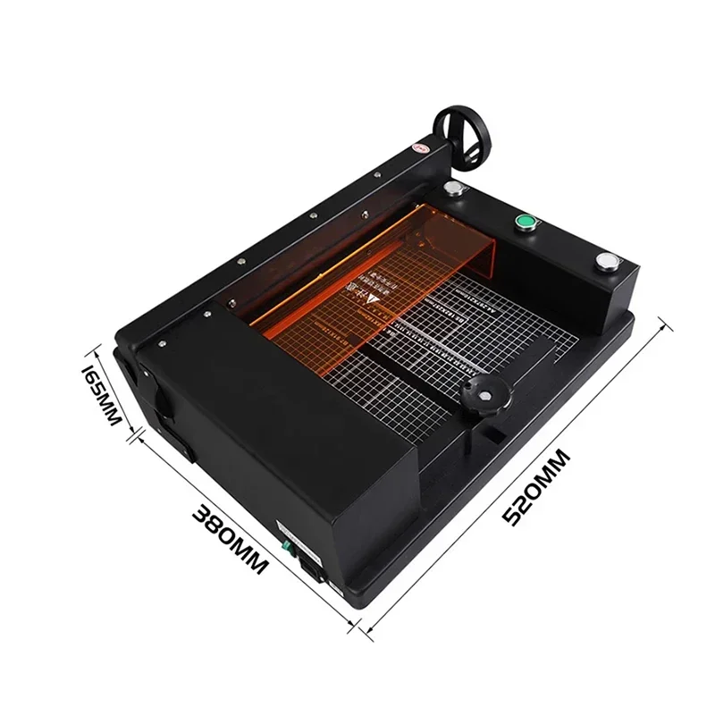 DIY Electric Paper Cutter 4CM Thick Layer Book Photo Cutter Paper Trimmer A4 Size Cutting Machine