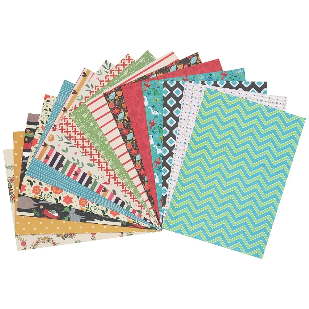 Kreatives Papier 6*4 Zoll mit Blumenmuster für Journaling und Scrapbooking A5 A6 Vintage Blumendesign Scrapbook Hintergrundpapiere – Detail 25