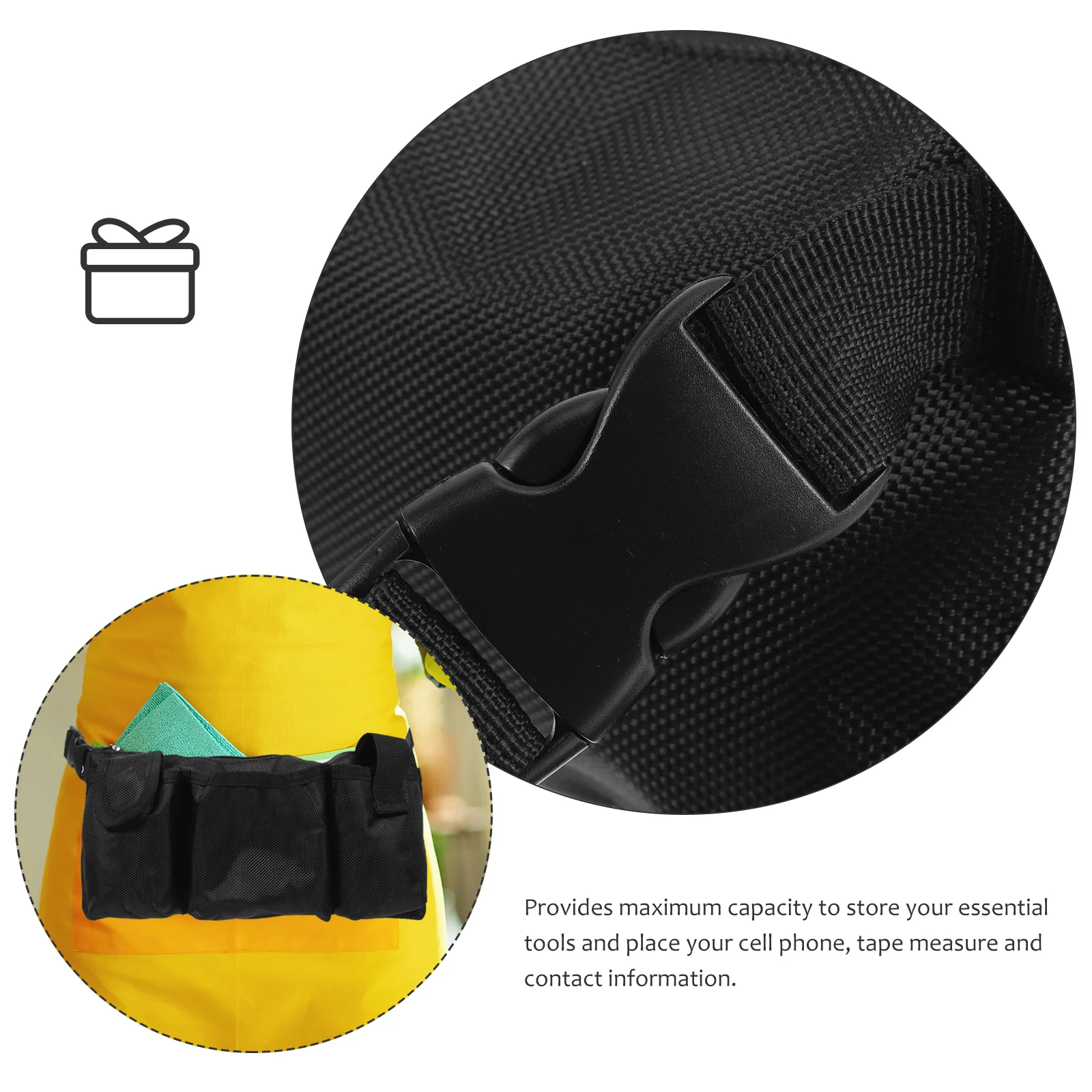 Cleaning Utility Belt Apron Tool Bag Spray Bottle Organizer Toolbox Electrician Holder Miss Cleaners