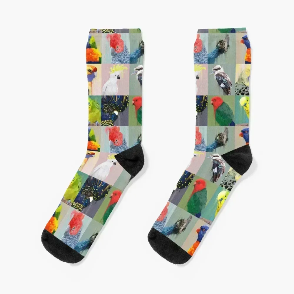 

I Dream In Bird Socks Stockings man FASHION kids hiphop Socks Male Women's