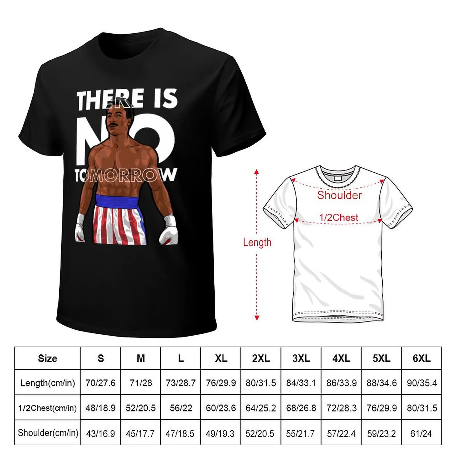 Apollo Creed(5) T-Shirt Festival Casual Short Sleeve