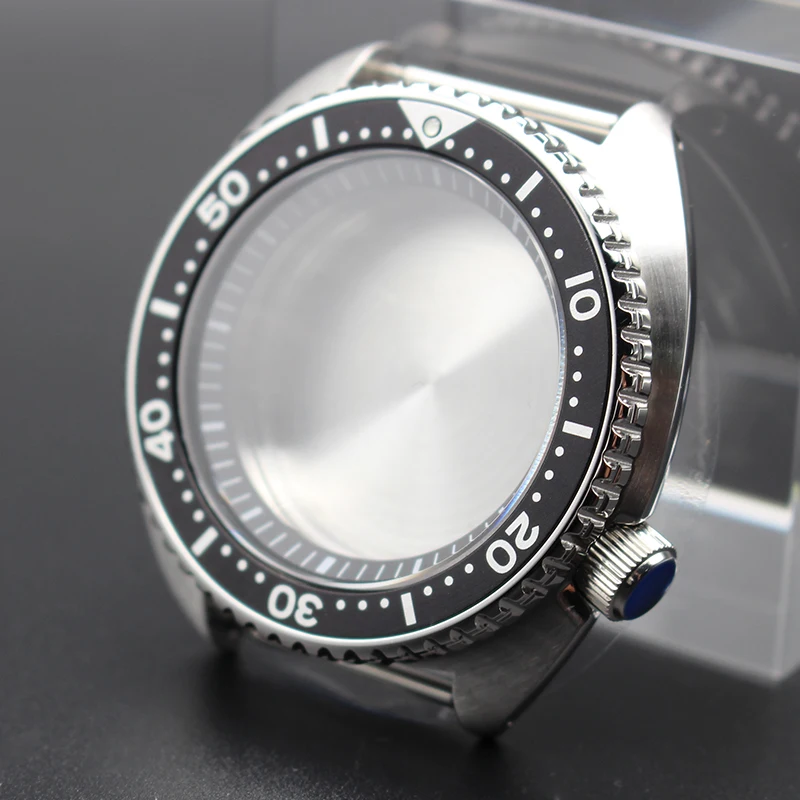 45mm Herrenuhrengehäuse SKX007 SKX009 SKX013 SKX Mod Saphirglas für Seiko Tuna Turtle NH35 NH36 Uhrwerk 28,5mm Zifferblatt Bestseller – Detail 3