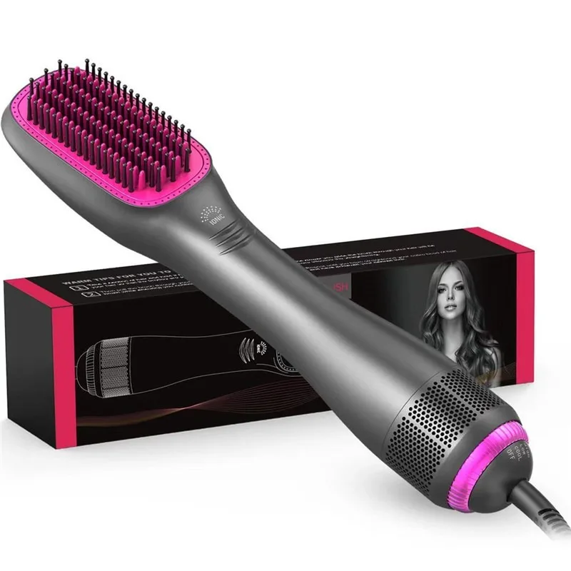 

Negative Ion Hair Straightener Comb Fast Heating Hair and Beard Straightening Brush
