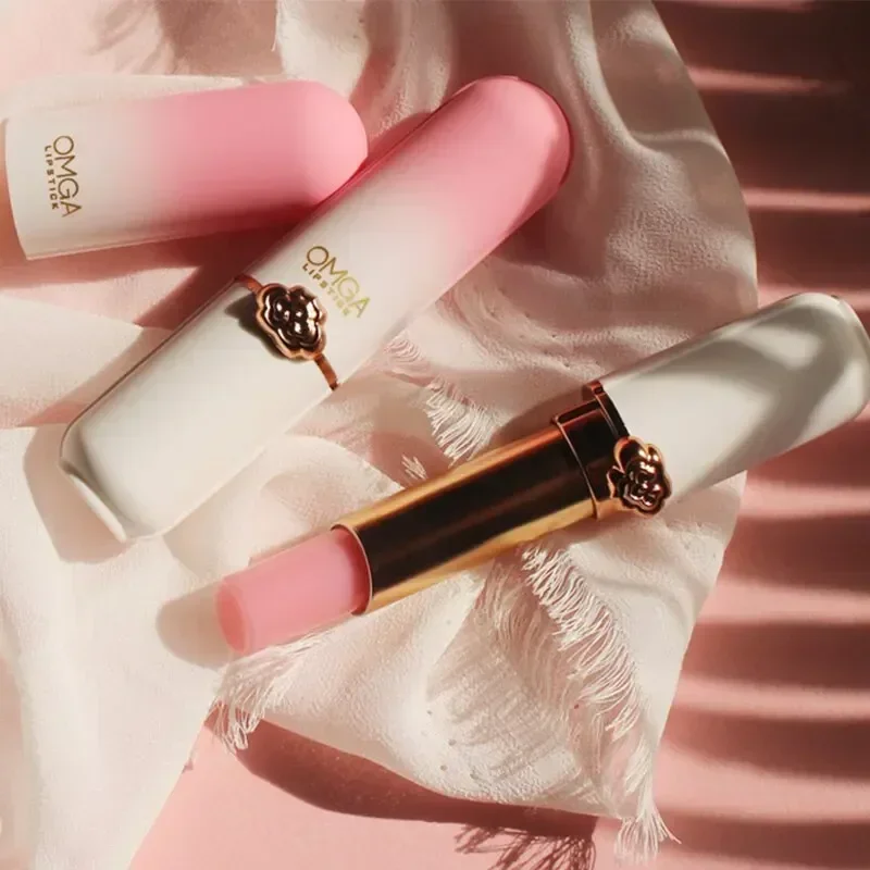 Kristal Temperatuurverandering Lippenstift Langdurige Hydraterende Perzik Meisje Lippenbalsem Kleurverandering Lippenstift Lipverzorging Schoonheid Cosmetisch