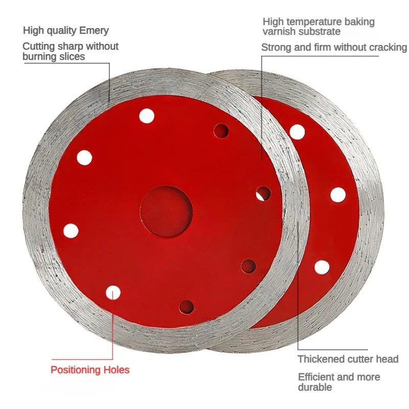 114mm/4.5 Inch Diamond Round Carbide Stone Cutting Saw Blade Suitable for All Kinds of Stone Cutting