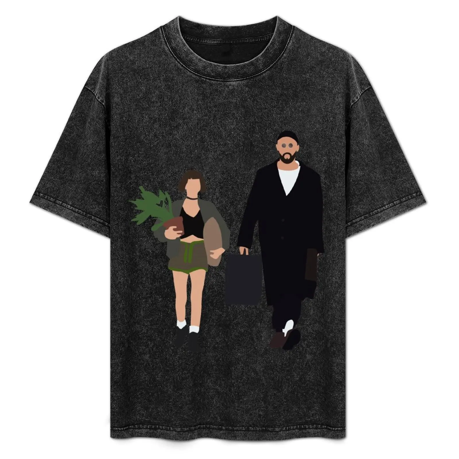 

leon the professional illustration T-Shirt Sports Casual Breathable Tee Shirt