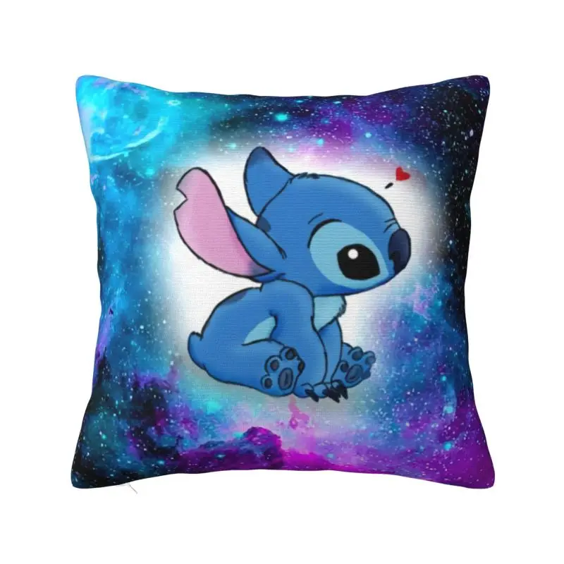 Custom Stitch Throw Pillow Case 40*40cm Decor Home Cushion Cover Soft Polyester Pillowcase Double-sided Printing