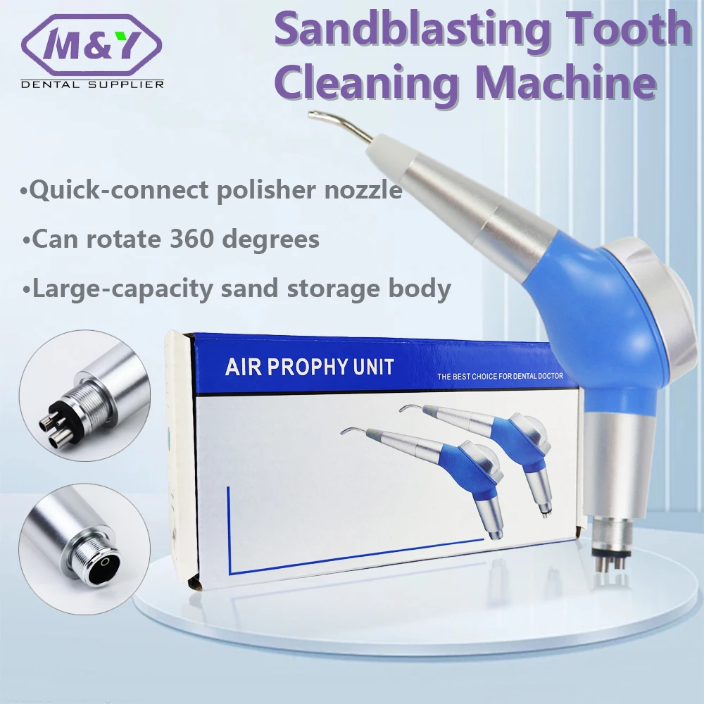 

Стоматологический аппарат для воздушно-абразивной полировки M&Y Dental Prophy Jet, автоклавируемый, EASY JET, с отсоединяемым распылителем, 2/4 отверстия, ирригатор для полости рта