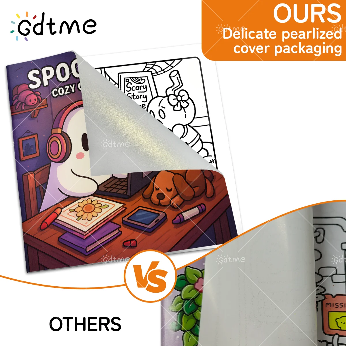 كتاب تلوين أنماط جريء وسهل الحياة للهالوين للبالغين، كتاب رسم لطيف، هدية مثالية للحفلات وأعياد الميلاد